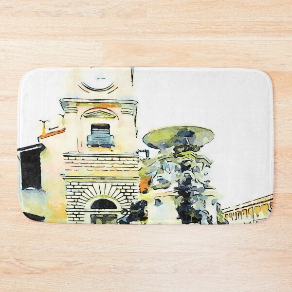 Item preview, Bell tower and fountain designed and sold by Giuseppe Cocco.