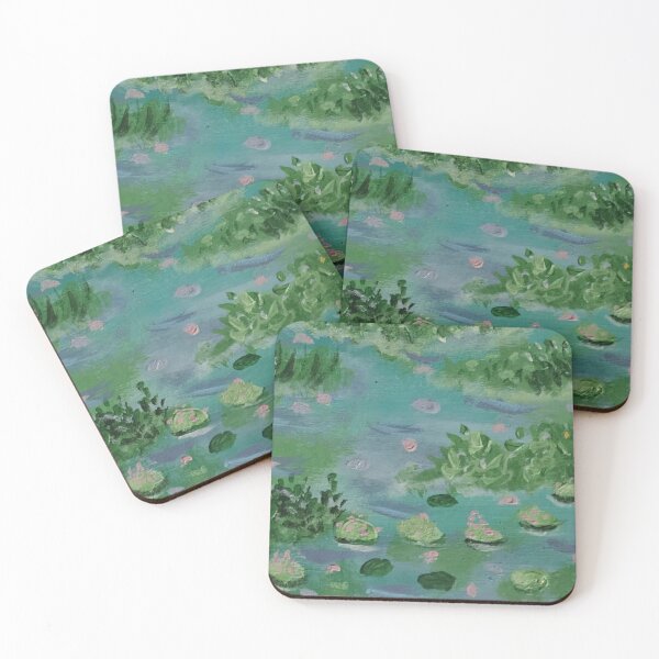 Item preview, Water lilies  designed and sold by fatimaadraws.