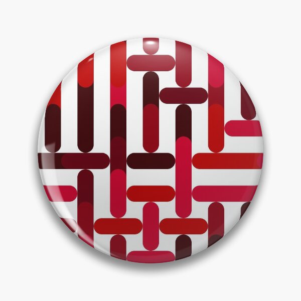 Aperçu de l'œuvre Lignes chaotiques rouges épaisses créée et vendue par beocca.