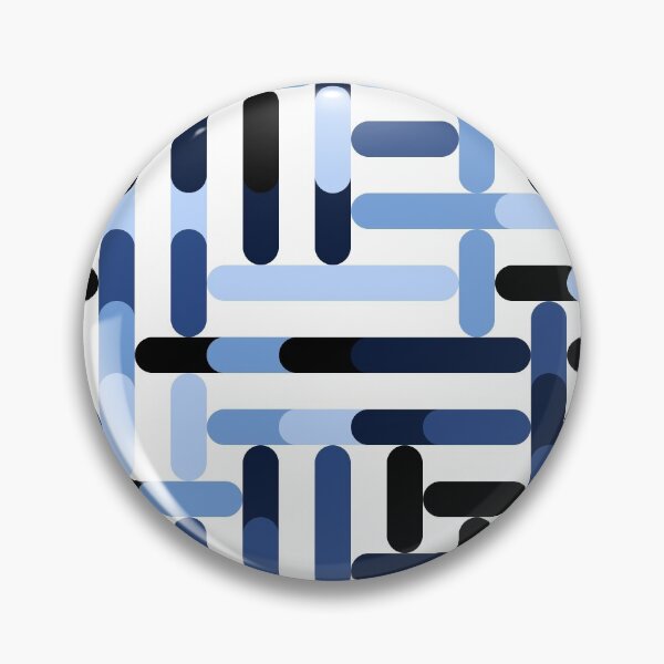 Item preview, Thick Blue Chaotic Lines designed and sold by beocca.