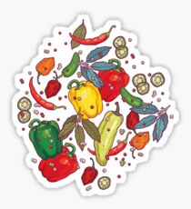 Hot & spicy! Sticker