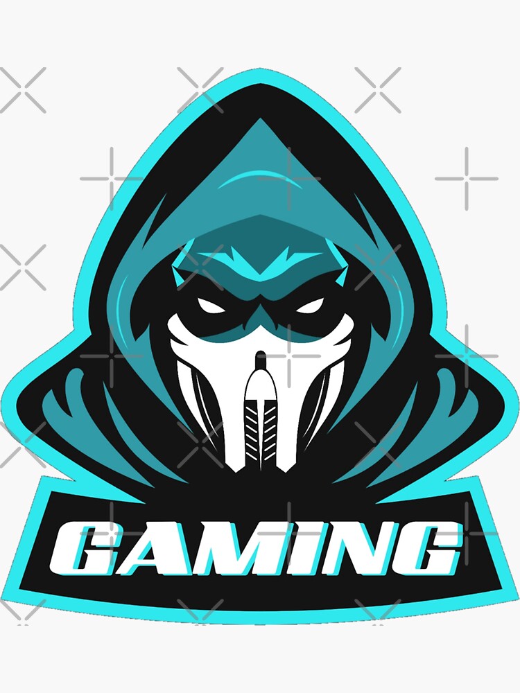 Games gaming gamer logo' Sticker