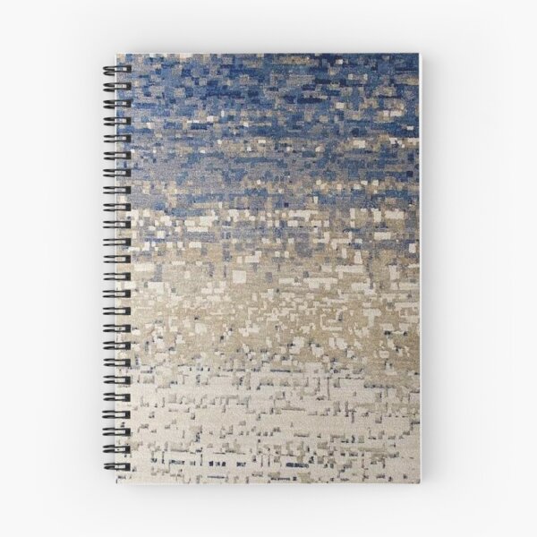 Item preview, Blue and nude oil paint pattern designed and sold by astrunb5.