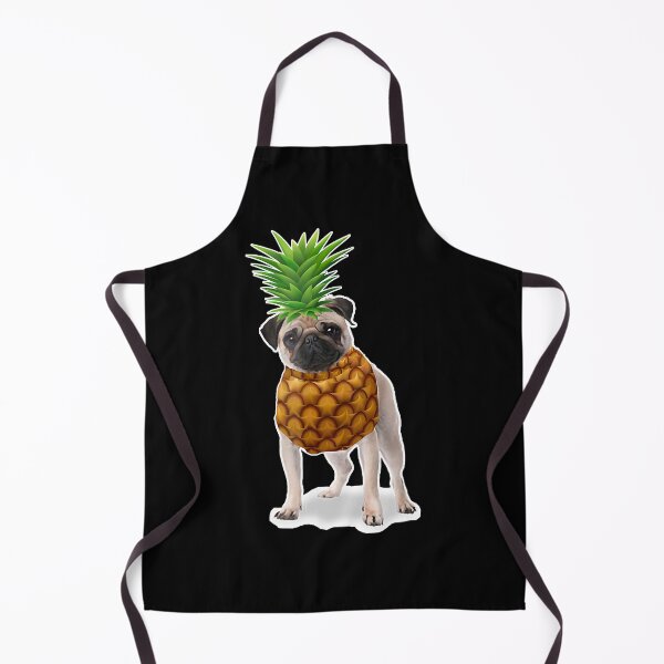 Item preview, Pug Pineapple Head Funny designed and sold by HenningMadsen.