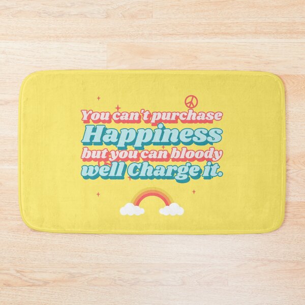 Item preview, Absolutely Fabulous Inspired Design | AbFab Quote | Absolutely Fabulous Darling | You Can't Purchase Happiness But You Can Bloody Well Charge It designed and sold by Ainbowz-Artwork.