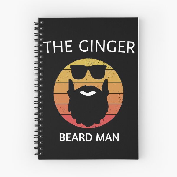 Item preview, Ginger Beard Man Funny Redhead Irish Bearded Men,Best Beard Styles gift idea,Ginger beard dark hair,Full beard styles,Pencil mustache designed and sold by Essakhi12.