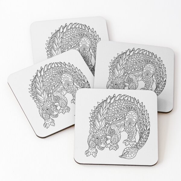 Item preview, Ankylosaurus Dinosaur Relaxing Design designed and sold by COLEY-CREATIONS.