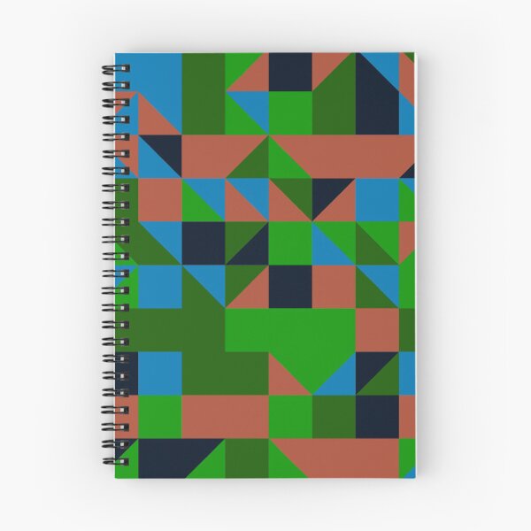 Item preview, Blue and Green Tiles and Triangles designed and sold by beocca.