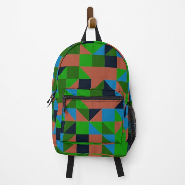 Item preview, Blue and Green Tiles and Triangles designed and sold by beocca.