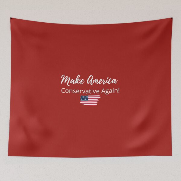 Item preview, Make America Conservative Again American Flag designed and sold by Calebchc.