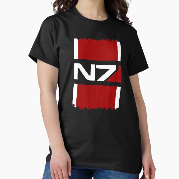 Vista previa del artículo con la obra «N7», diseñado y vendido por GamerGetup.