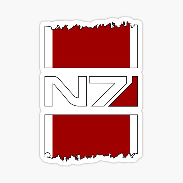 Vista previa del artículo con la obra «N7», diseñado y vendido por GamerGetup.