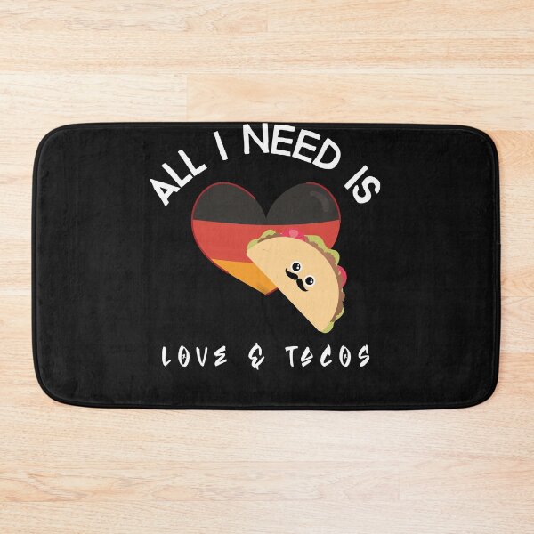 Item preview, All I Need Is Love and Tacos Valentine Tshirt  designed and sold by DiscGolfTees.