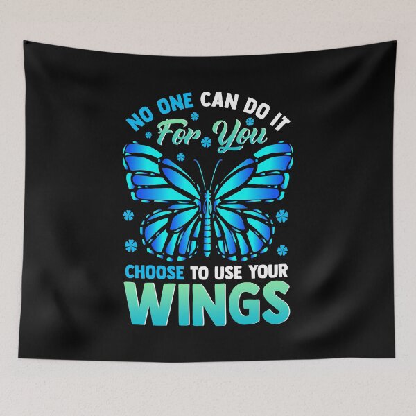 Item preview, Cute Choose To Use Your Wings Butterfly Motivation designed and sold by perfectpresents.