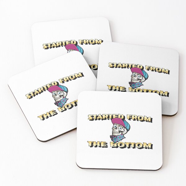 Item preview, Skull Started From The Bottom designed and sold by nissimz.