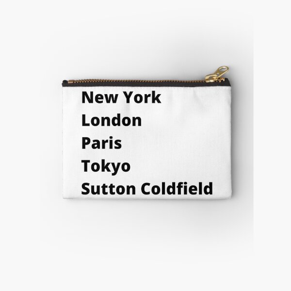 Item preview, New York London Paris Tokyo Sutton Coldfield designed and sold by DesignsbyDan1.
