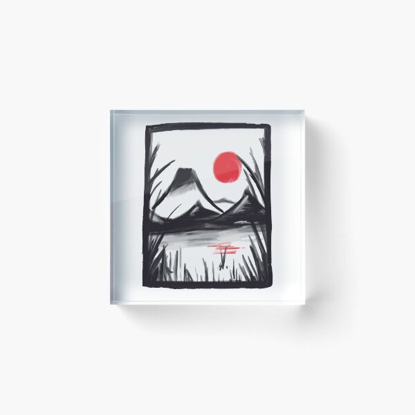 Item preview, Yin Yang Zen Landscape designed and sold by LRCollections.