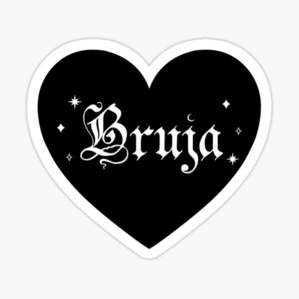 Vista previa del artículo con la obra «Bruja Heart», diseñado y vendido por Cici Garcia.
