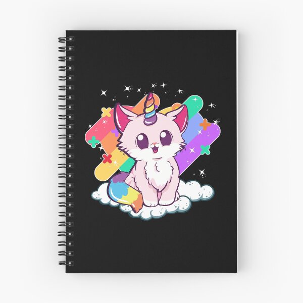 Item preview, Cute Unicorn Cat Adorable Magical Rainbow Kitty designed and sold by perfectpresents.