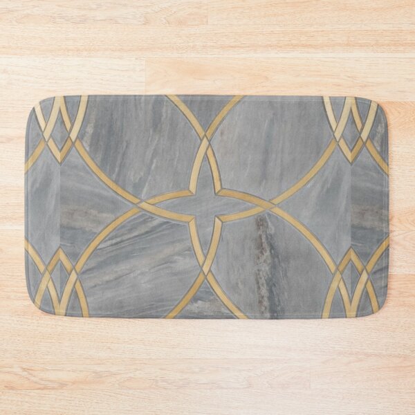 Item preview, Modern gold vector pattern with grey background designed and sold by astrunb5.