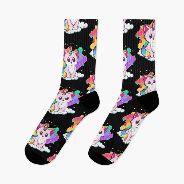 Item preview, Cute Unicorn Cat Adorable Magical Rainbow Kitty designed and sold by perfectpresents.
