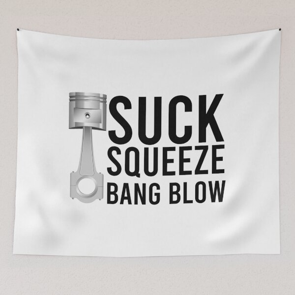Item preview, Mens Suck Squeeze Bang Blow Car Diesel Lover Mechanic designed and sold by bi7im.
