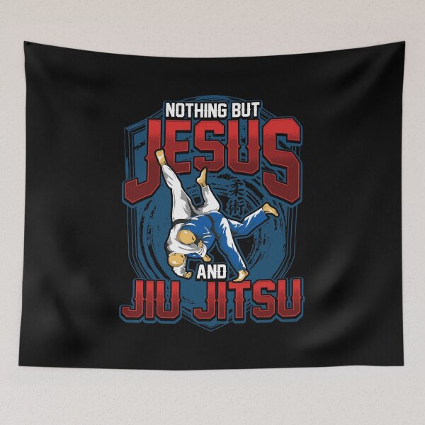 Item preview, BJJ Nothing But Jesus And Jiu Jitsu Jiu-Jitsu designed and sold by perfectpresents.