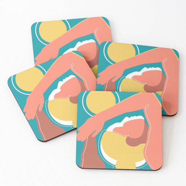 Item preview, Morning yoga, sun salutation - Minimalist yoga image designed and sold by Ranedel.