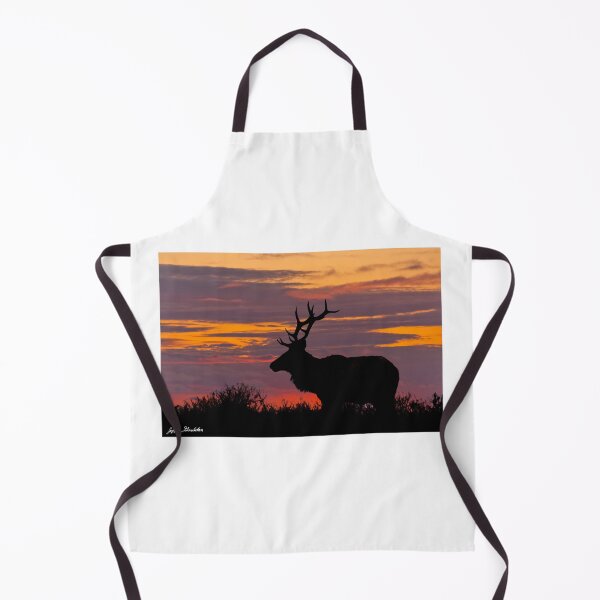 Item preview, Bull Tule Elk Silhouetted at Sunset designed and sold by Jeff Goulden Photography.