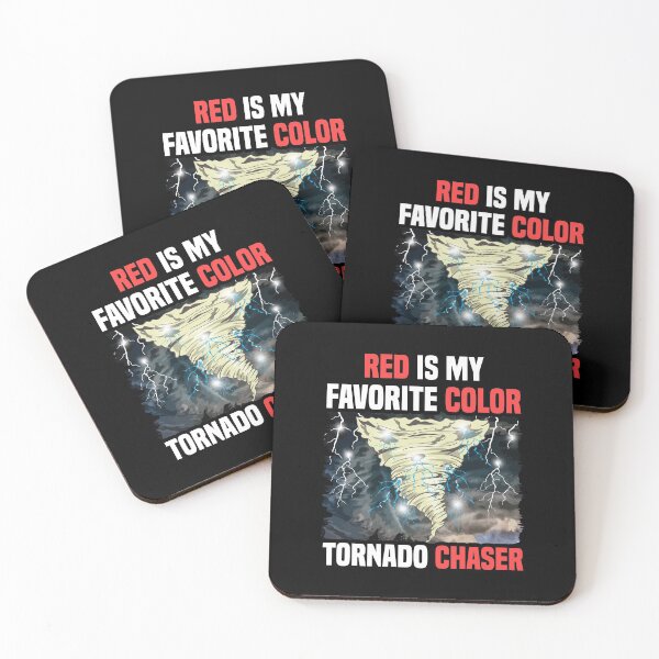 Item preview, Red Is My Favorite Color Tornado Chaser Weather designed and sold by perfectpresents.
