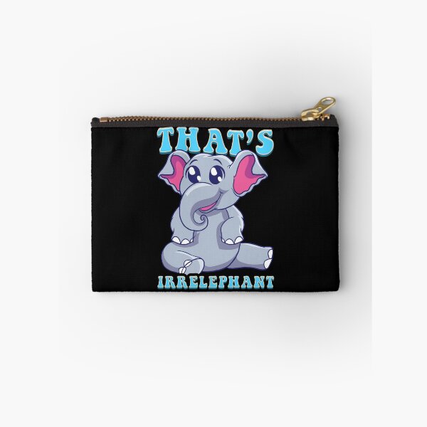 Item preview, Cute & Funny That's Irrelephant Baby Elephant Pun designed and sold by perfectpresents.
