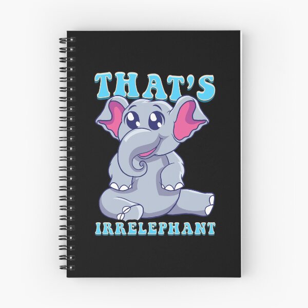 Item preview, Cute & Funny That's Irrelephant Baby Elephant Pun designed and sold by perfectpresents.