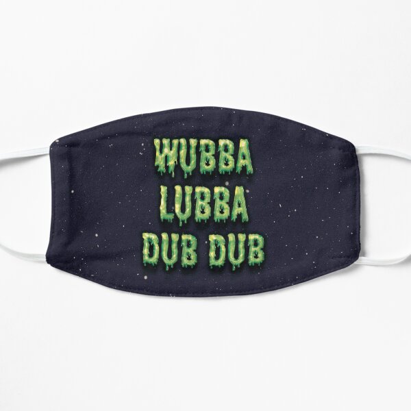 wubba lubba dub dub Flat Mask