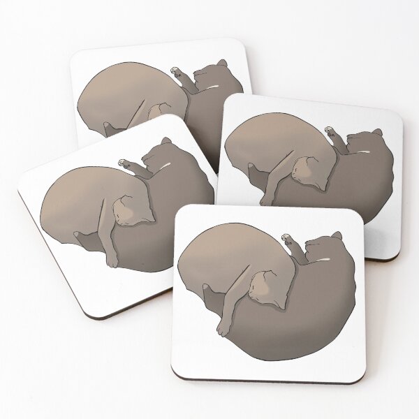 Item preview, Snuggling cats designed and sold by YourPoorTraits.