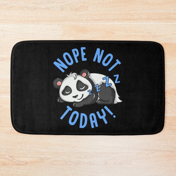 Item preview, Cute & Funny Nope Not Today Lazy Napping Panda designed and sold by perfectpresents.