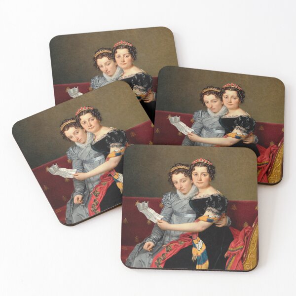 Item preview, Portrait of the Sisters Zénaïde and Charlotte Bonaparte designed and sold by brushandframes.