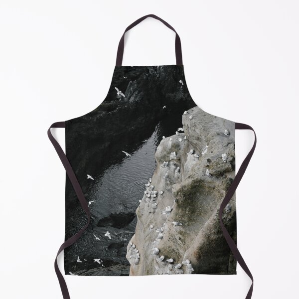 Item preview, Rocky cliff with colony of birds on coast designed and sold by Lallz-Comforter.