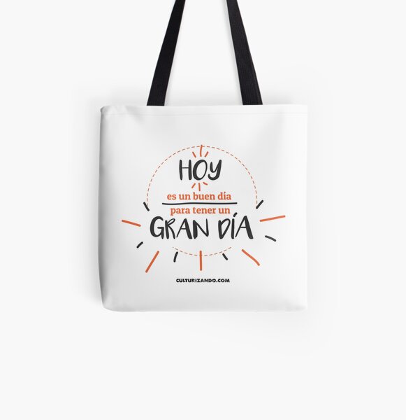 CZN. - Hoy es un buen día para tener un GRAN día All Over Print Tote Bag
