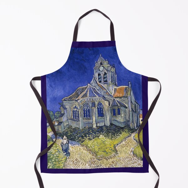 Artikelvorschau, Vincent van Gogh - Die Kirche in Auvers sur Oise, Blick vom Chevet entworfen und verkauft von bruntXumber.