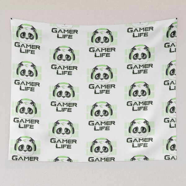 Item preview, Gamer Life Panda designed and sold by averiillustrate.