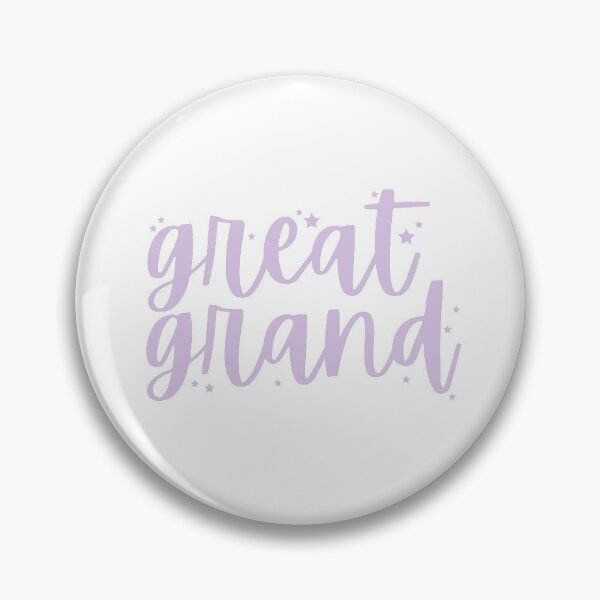 Item preview, "Great Grand" Matching Big, Little and Grand Purple Stars designed and sold by lettersbymich.