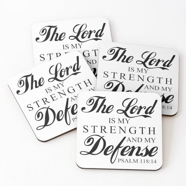 Item preview, The Lord Is My Strength And My Defense designed and sold by 4wordsmovement.
