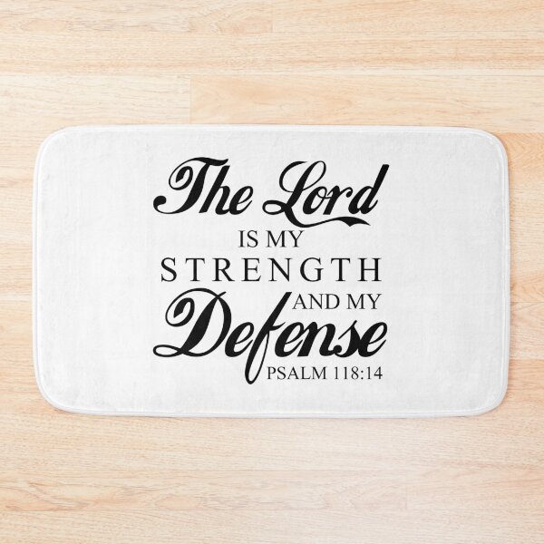 Item preview, The Lord Is My Strength And My Defense designed and sold by 4wordsmovement.