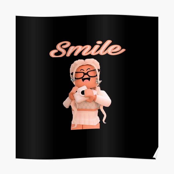 Roblox Smile Wall Art Redbubble - roblox the smile room