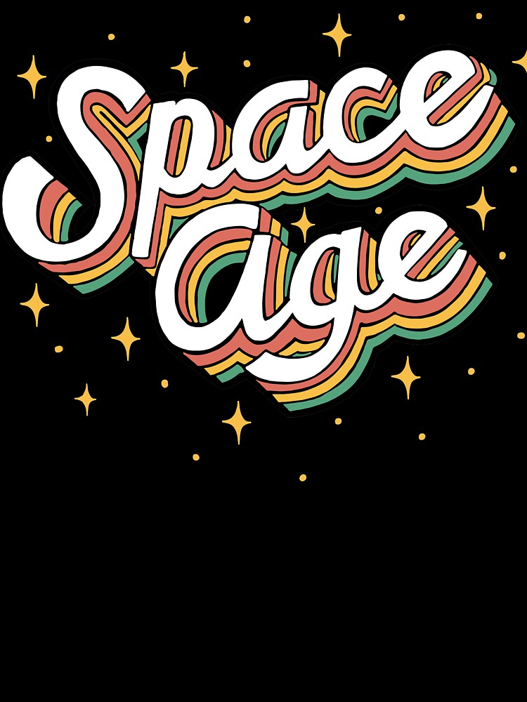 Thumbnail 7 of 7, Oversized T-Shirt, Space Age designed and sold by KellieGerardi.