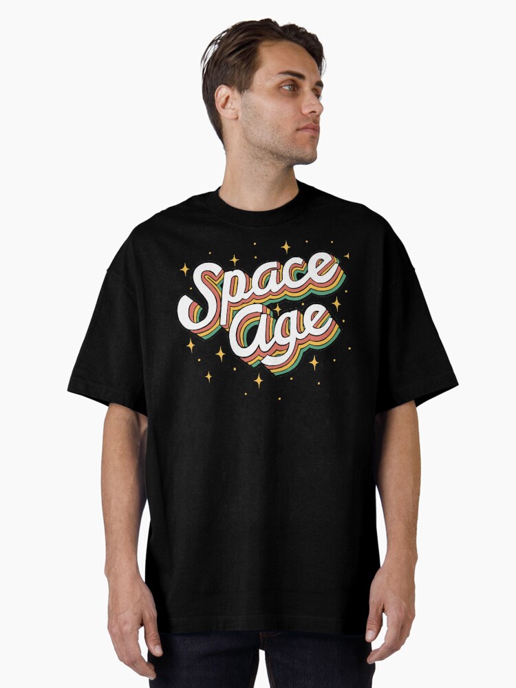 Thumbnail 2 of 7, Oversized T-Shirt, Space Age designed and sold by KellieGerardi.