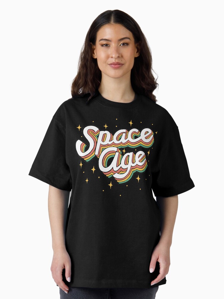 Thumbnail 1 of 7, Oversized T-Shirt, Space Age designed and sold by KellieGerardi.