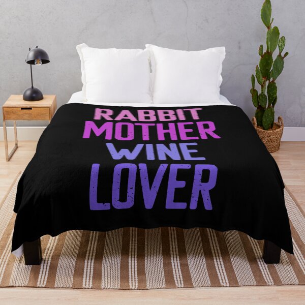 Item preview, Rabbit Mother Wine Lover designed and sold by FriendsList.