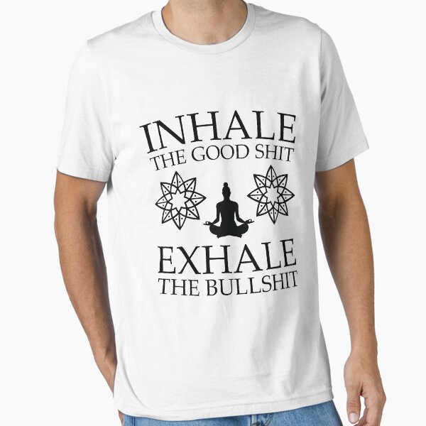 Artikel-Vorschau von Yoga: Atme das Gute ein, designt und verkauft von OffensiveFun.