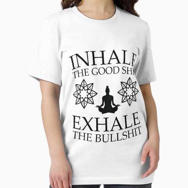 Item preview, Yoga: Inhale the good shit designed and sold by OffensiveFun.